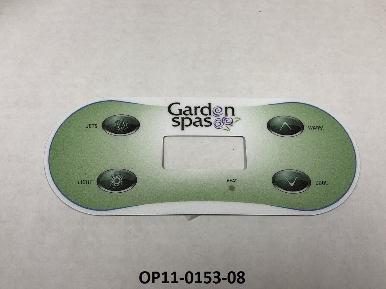 Artesian Spas Garden Spas Overlay sticker voor bedieningspaneel Control Panel druktoets scherm