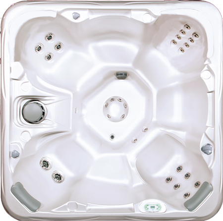 South Seas Spas 729L of B 29jets 213x213x91cm