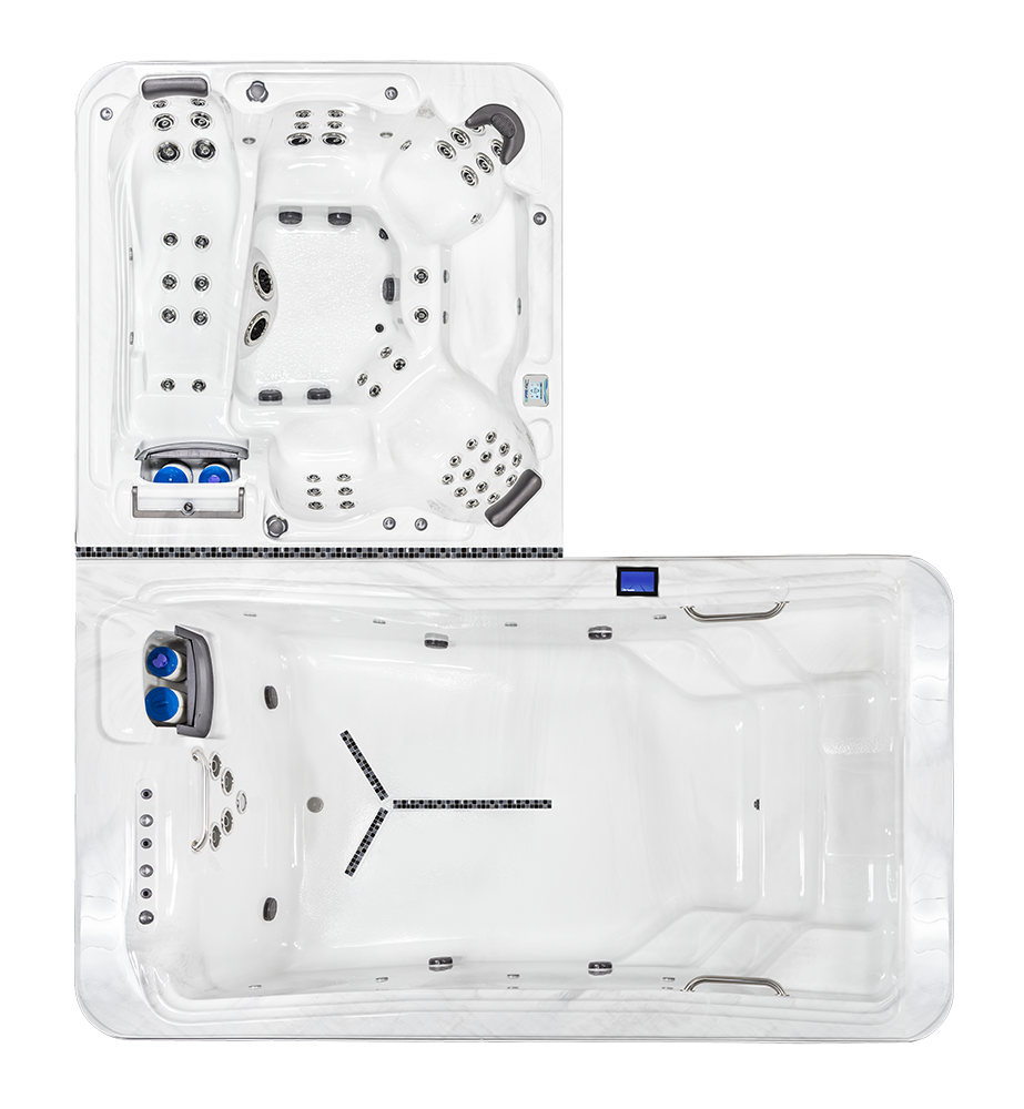 Tidal Fit Dual Temp DT-13 en DTL-14 Pools & Spa zwembad & spa half inbouw of opbouw.
