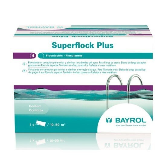 Bayrol Superflock Plus zwembad water reiniger
