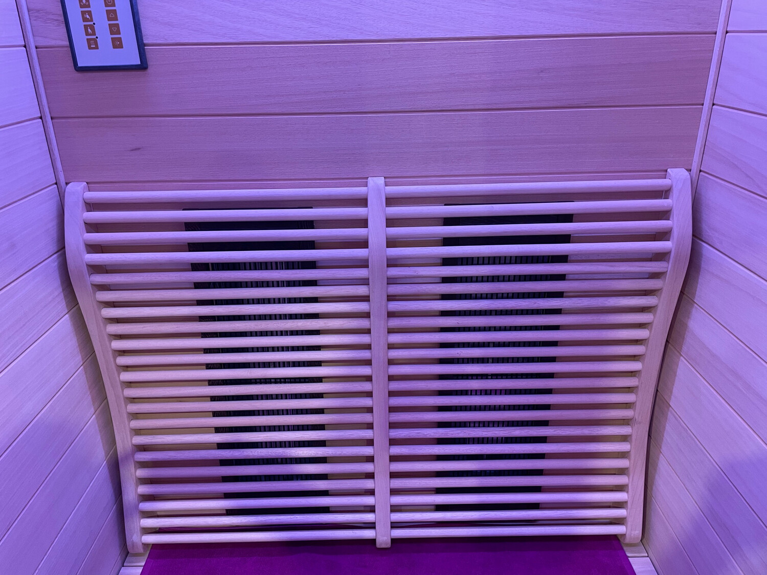 IDEALe InfraSauna LUXE 2 of 3 persoons Infrarood cabine Infraroodsauna 110cm diep en 200cm hoog