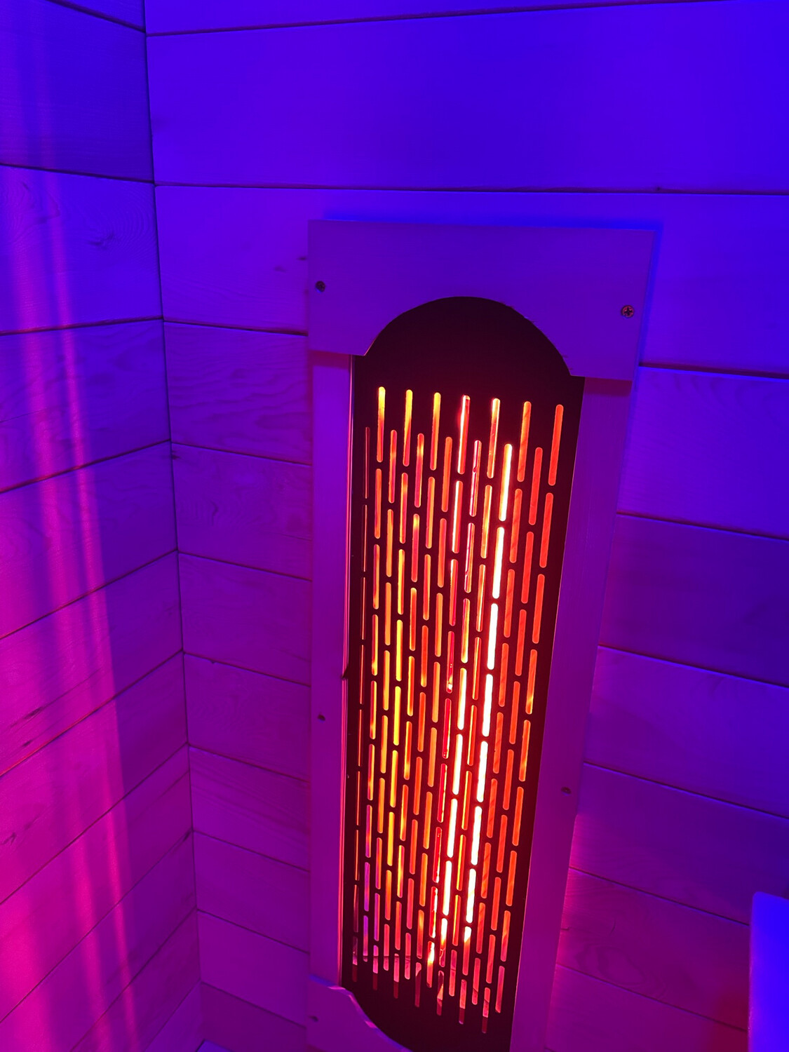IDEALe InfraSauna LUXE 2 persoons Infrarood cabine Infraroodsauna 125cm x 105cm diep x 200cm hoog