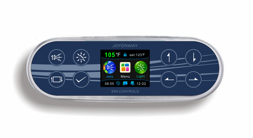 Spa Renovatie Pack Spa Renovatieset tot 4 pompen, besturingssysteem, verwarmer, digitaal paneel