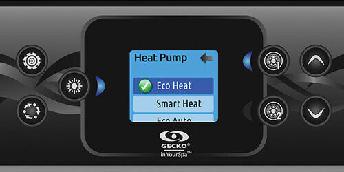 Gecko in.K800 bedieningspaneel Display Control Panel