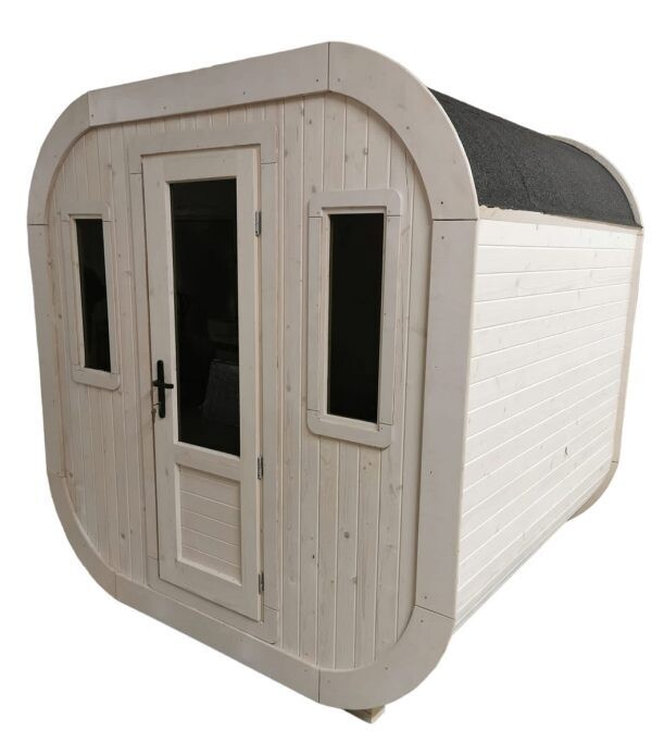 CUBE Sauna Outdoor Infrarood H=232cm B=224cm