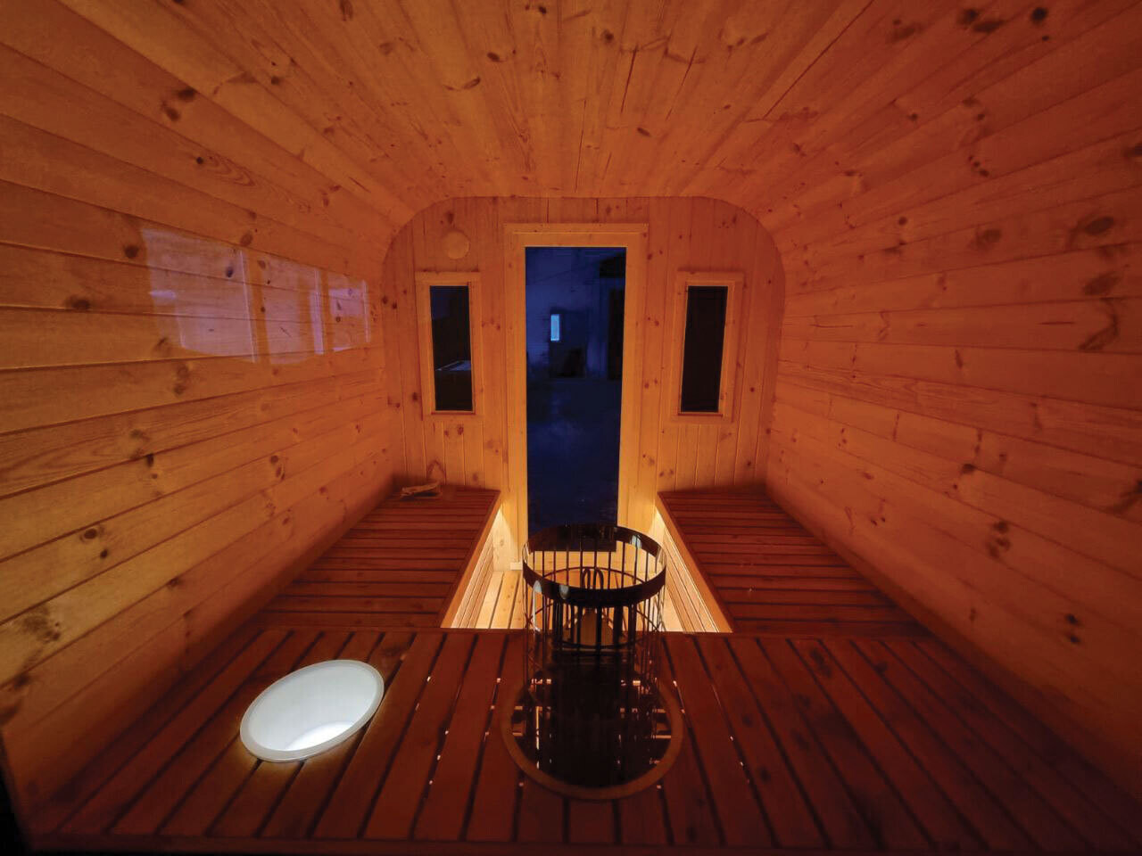 CUBE Sauna Outdoor naar uw keuze