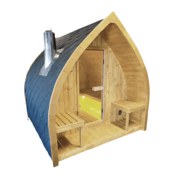 NATURE SAUNA IDEALe SPAS natuurkleur