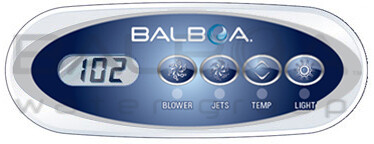 Balboa bedieningspaneel VL200 Mini Oval Control Panel druktoets scherm Sunspa bubbelkoning