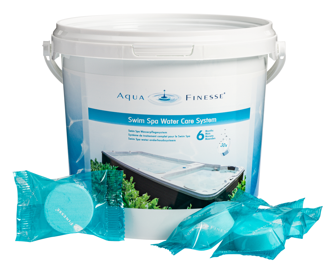 Aqua Finesse Swim Spa Water Care Box wateronderhoud zwemspa AquaFinesse