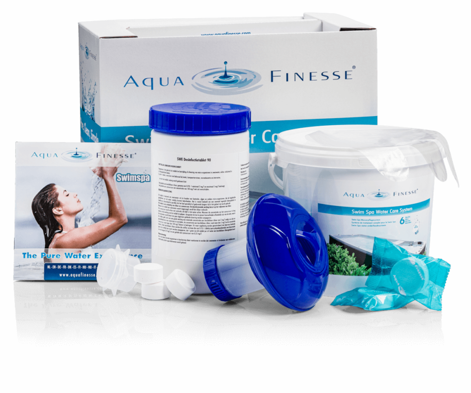 Aqua Finesse Swim Spa Water Care Box wateronderhoud zwemspa AquaFinesse