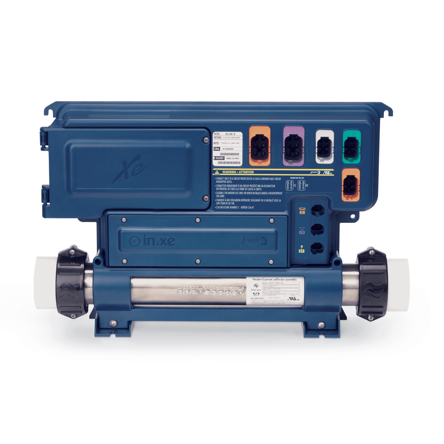 Gecko AeWare in.XE XE besturingssysteem met verwarming