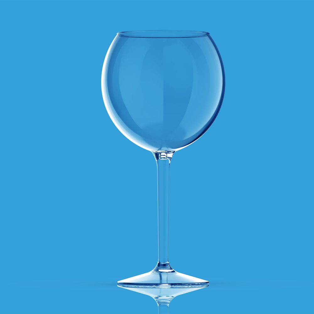 Kunststof Glas Gin Tonic set 2 stuks
