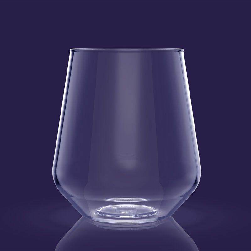 Kunststof glas water of fris of wijn set 4stuks