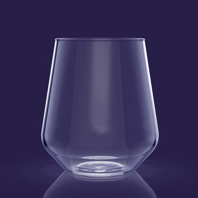 Kunststof glas water of fris of wijn set 4stuks