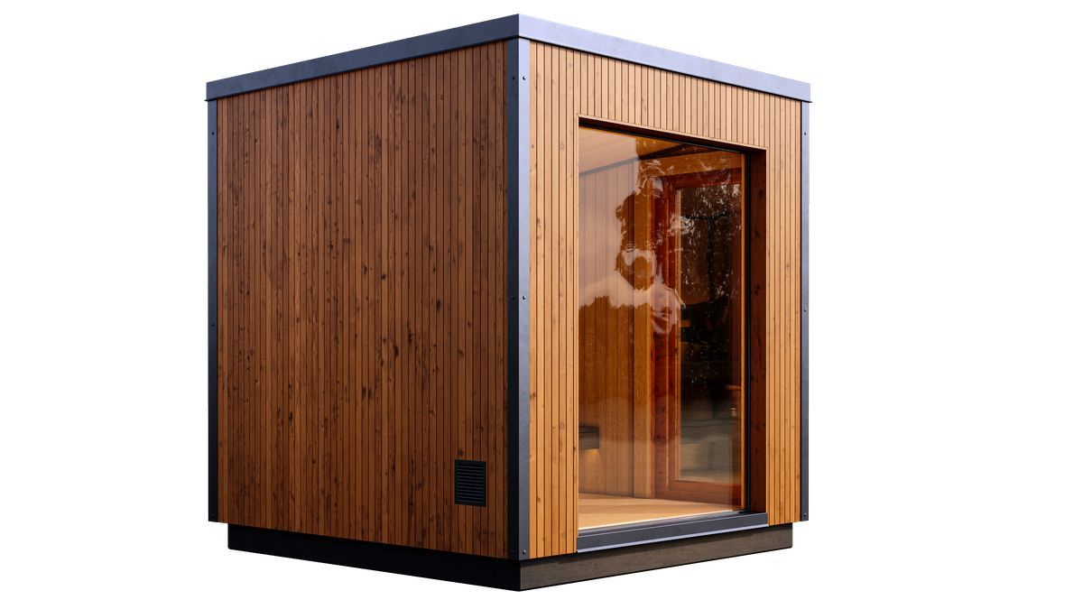 SQUARE ECO Sauna Outdoor 225cm x 230cm H=255cm