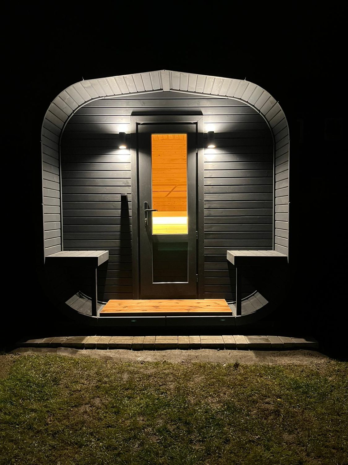 CUBE Sauna Outdoor naar uw keuze