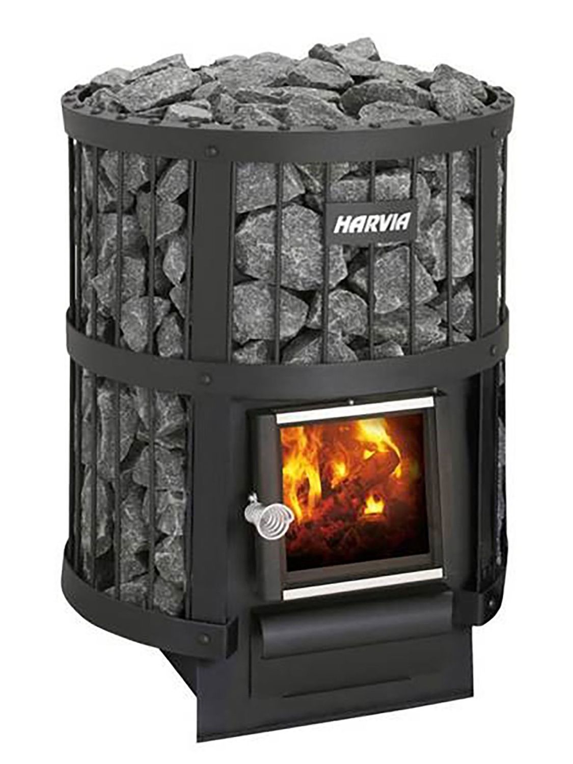 BARREL Thermowood Sauna Outdoor met Terras 300cm ø235cm H=240cm