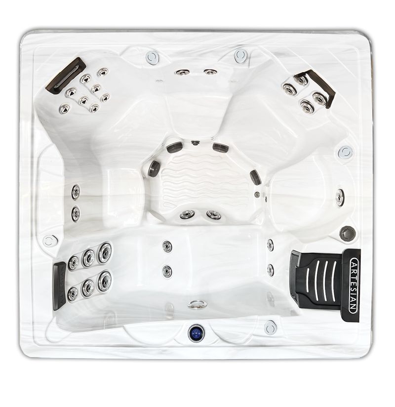 Island Spas Nevis 44 of 32 jets  213x198x86cm
