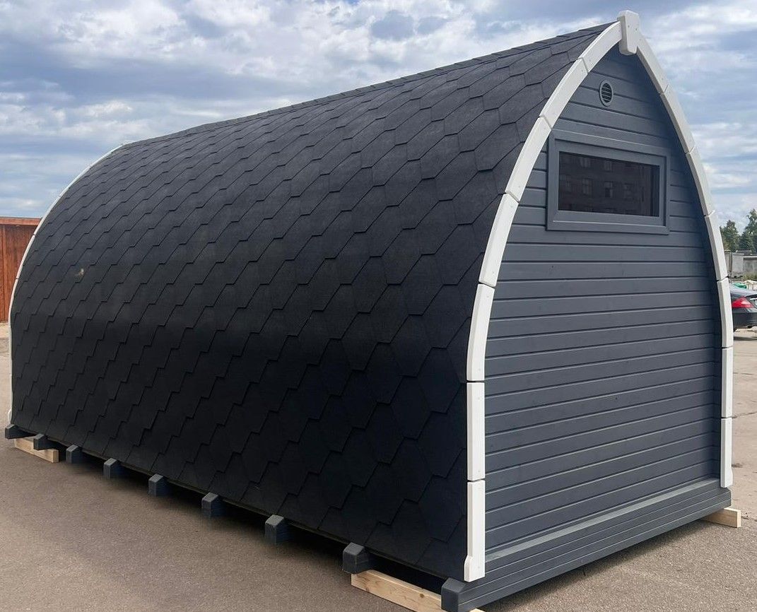 NATURE Sauna Outdoor H=240cm B=240cm Lengte naar keuze