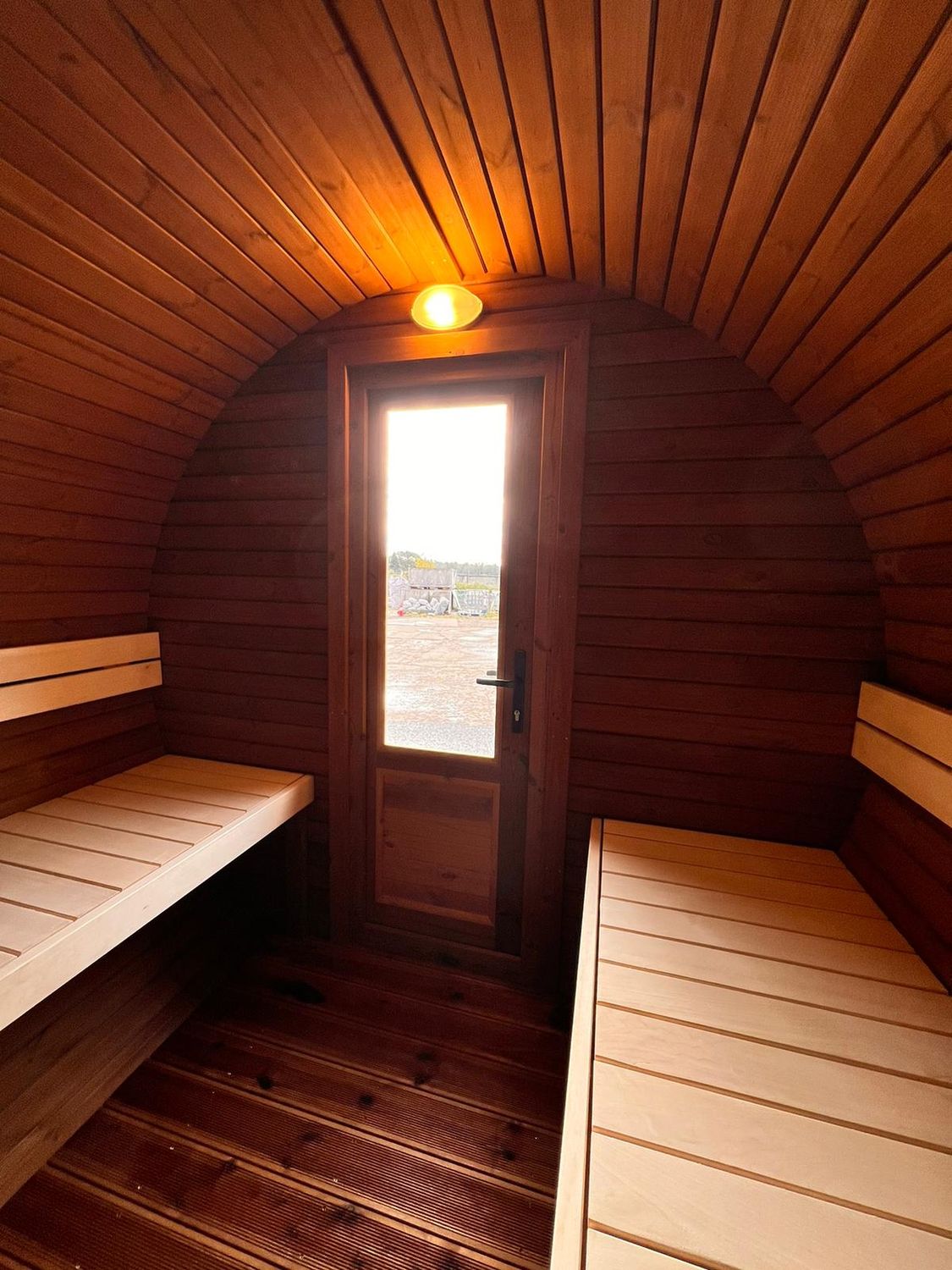 BARREL Sauna Outdoor 300cm ø220cm
