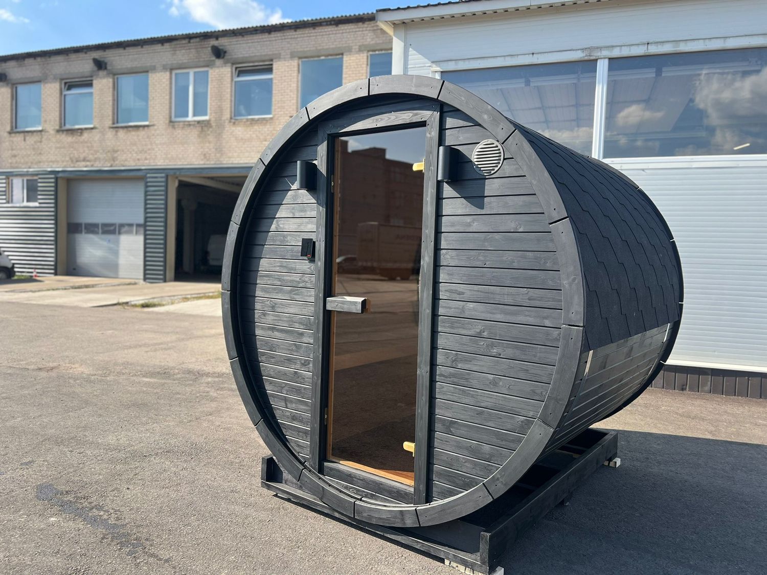 BARREL Sauna Outdoor 300cm ø220cm