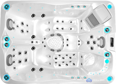IDEALe Spas PRESTIGE BRUSSELS 216x156x83cm 62jets 3pompen IDEALe Spas PRESTIGE BRUSSELS 216x156x83cm 62jets 3pompen