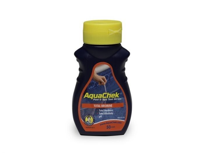 AquaChek Aquacheck test Strips Pool &amp; Spa Bromine Red