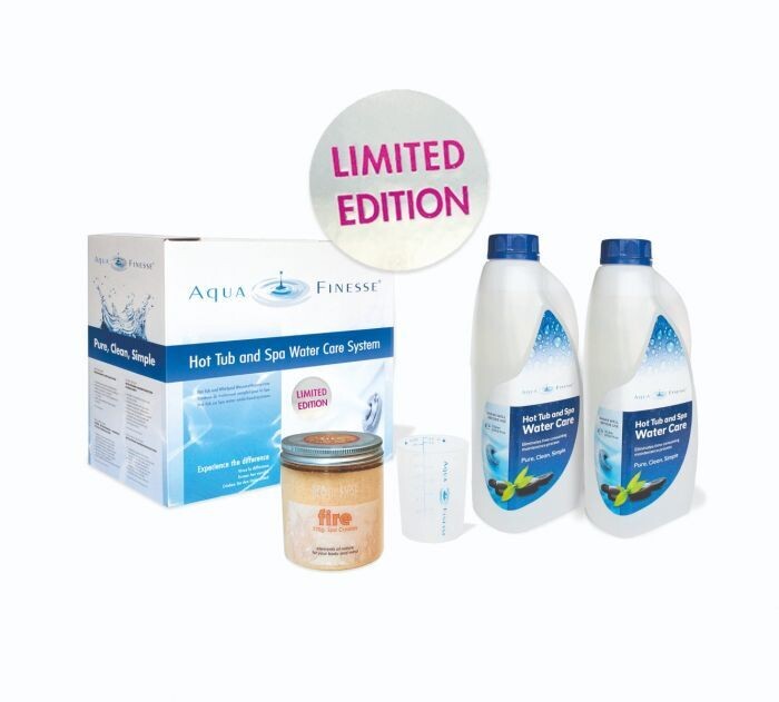 Aqua Finesse Hot Tub Spa Water Care + GRATIS GEUR per 2 Aquafinesse pakketten