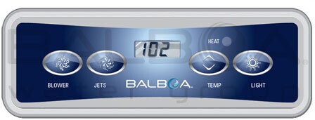 Balboa bedieningspaneel VL401 of VL401D Control Panel druktoets scherm