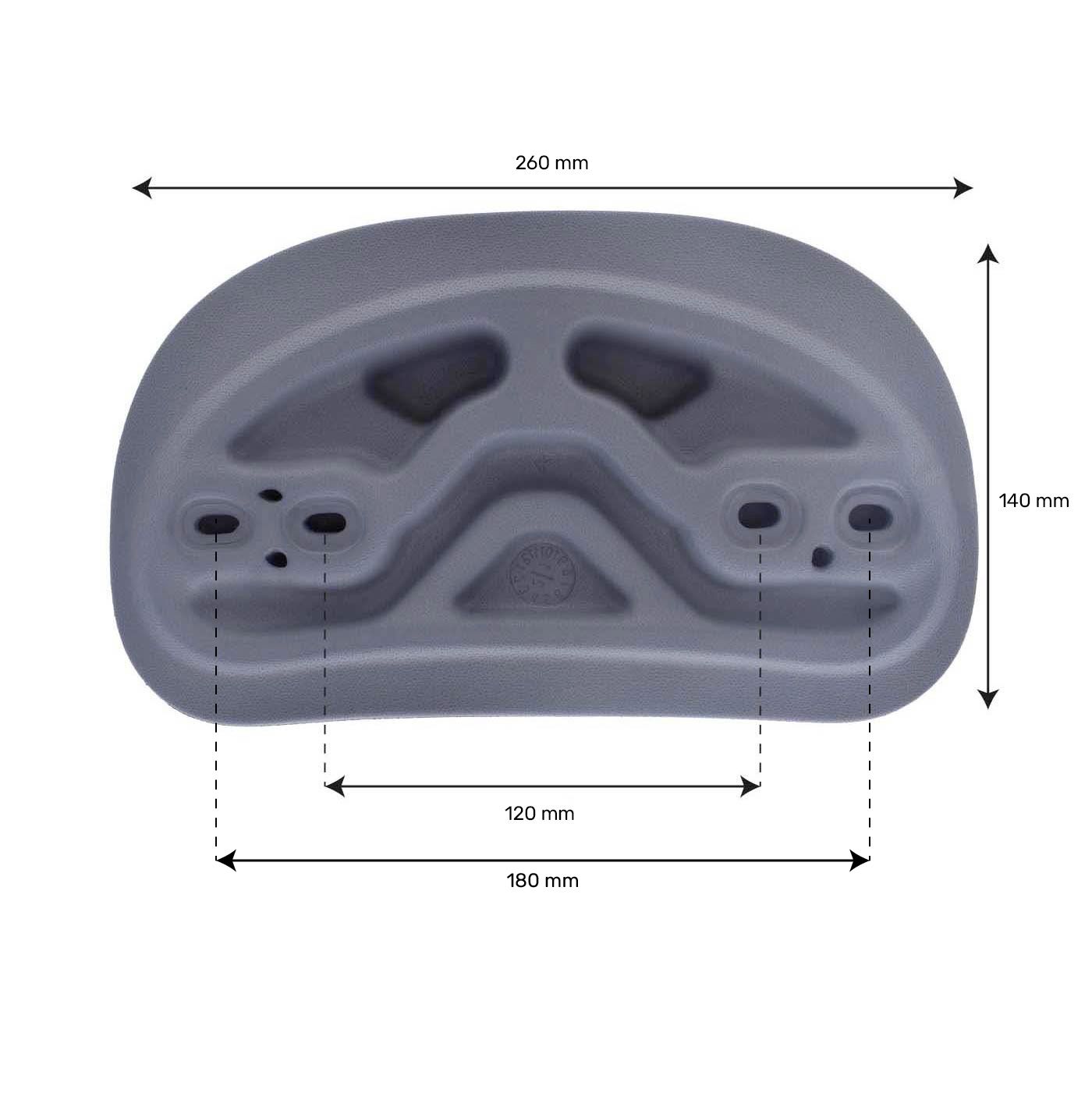IDEALe Spas Lounge Pillow nek kussen IDEALe Spas Lounge Pillow nek kussen