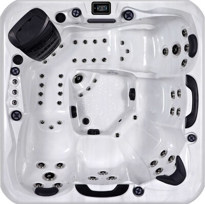 IDEALe Spas DeLuXe PRIDE60 POWER+ 200x200x90 56jets 3pompen showroom model UITVERKOCHT