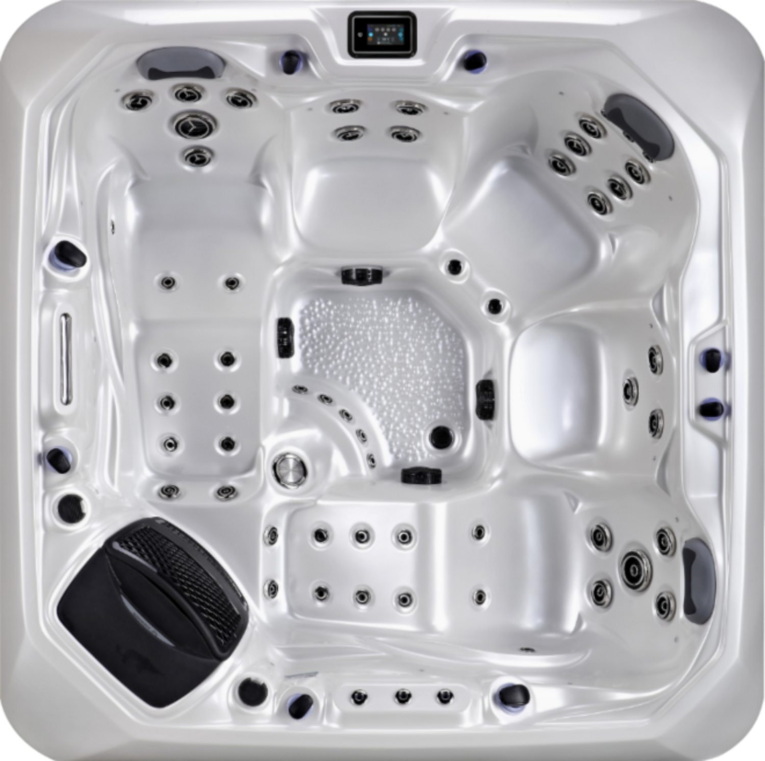 IDEALe Spas PRESTIGE60 224x224x95cm 61jets 3pompen toonzaalmodel