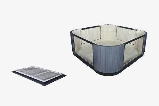 IDEALe Spas Diamant REGENT 220x220x95 62jets 3pompen