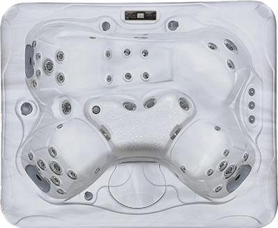 IDEALe Spas Plug &amp; Play EXCELSIOR 228x188x91 43jets 2 pompen