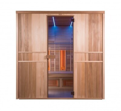 INFRAWAVE Combi Infrarood cabine 200 x 124 x 202cm