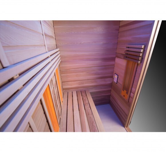 INFRAWAVE Combi Infrarood cabine 200 x 124 x 202cm