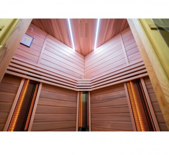 INFRAWAVE Infrarood cabine 132 x 132 x 202cm