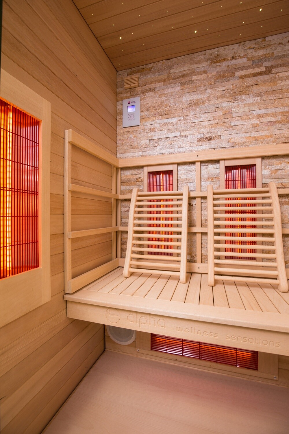 Chaleur de Luxe Infrarood cabine Infraroodsauna