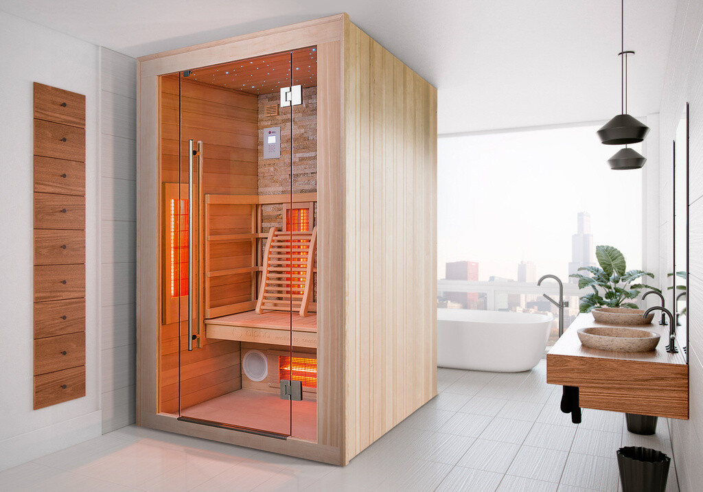 Chaleur de Luxe Infrarood cabine Infraroodsauna