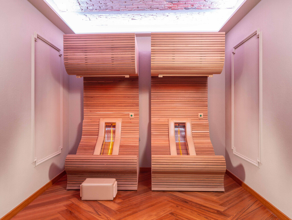 Chaleur Lounge Bench Infrarood ligstoel ligbank