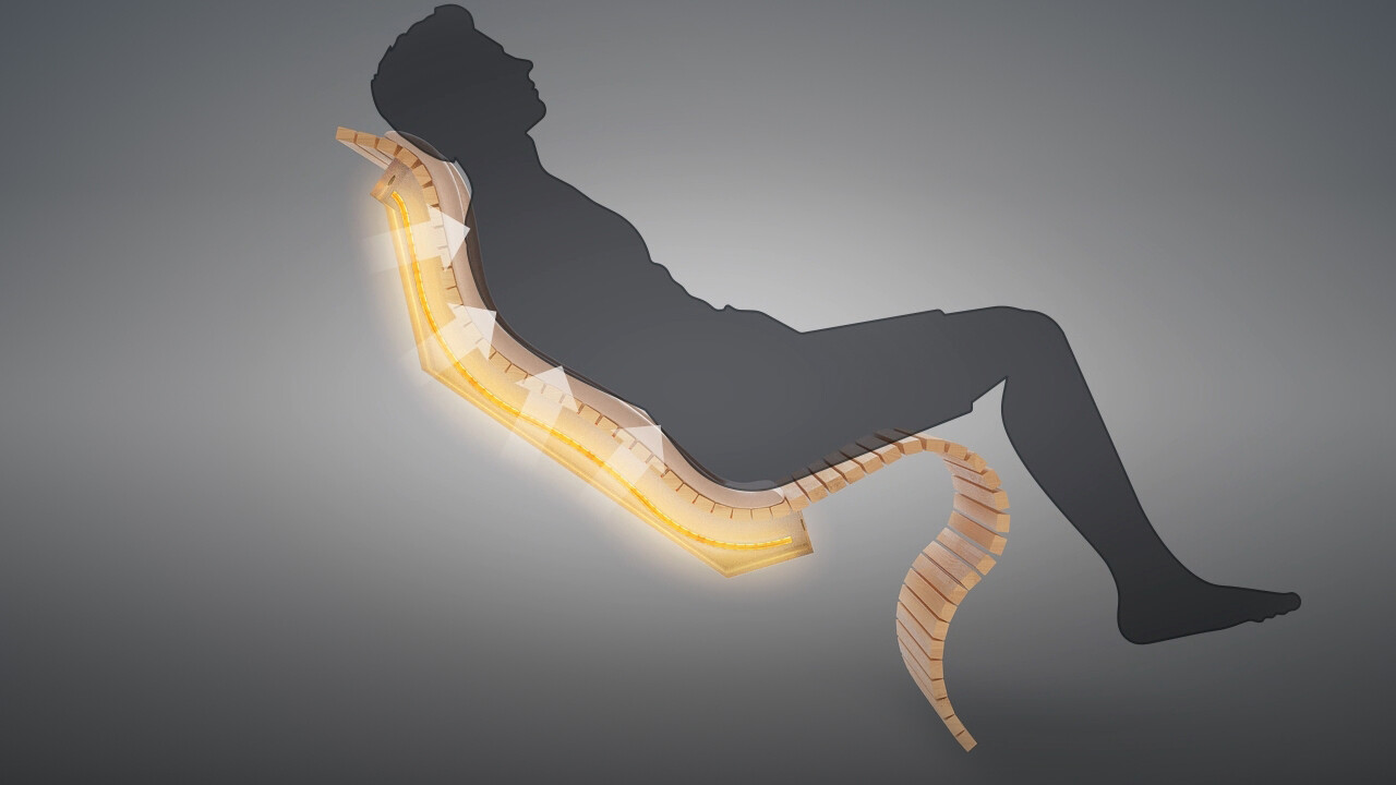 Chaleur Lounge Bench Infrarood ligstoel ligbank