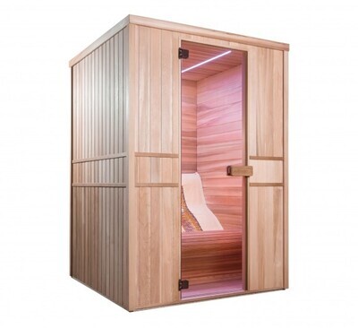 INFRAWAVE Lounge Infrarood cabine 141 x 141 x 202cm