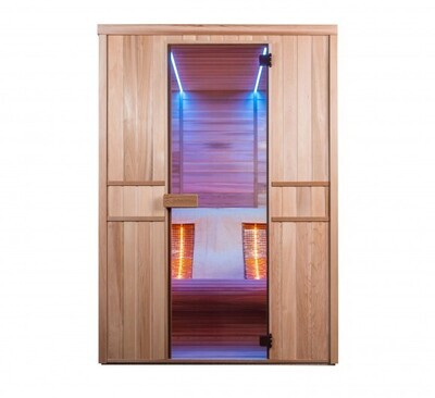 INFRAWAVE Lounge Infrarood cabine 141 x 141 x 202cm