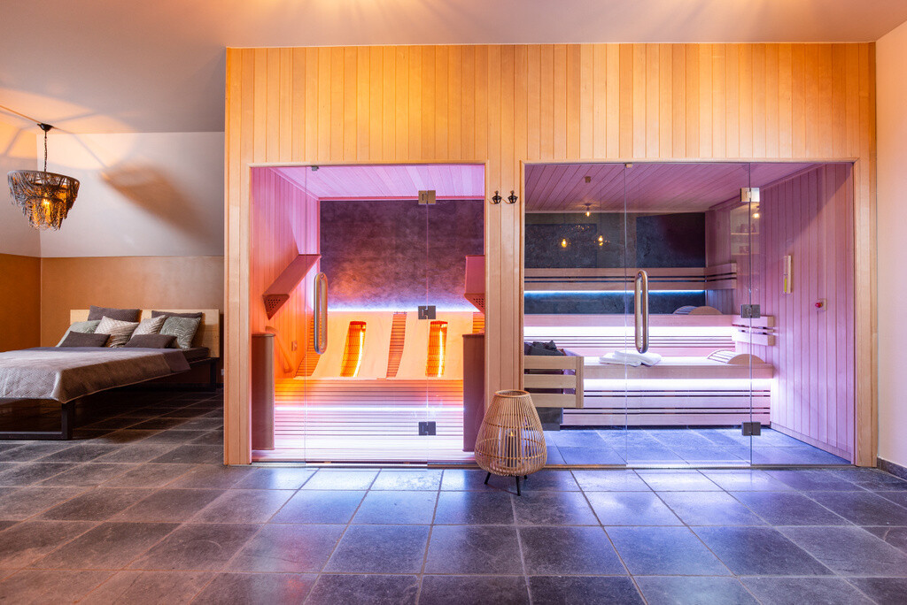 Chaleur Lounge Infrarood cabine 162 x162 x 202