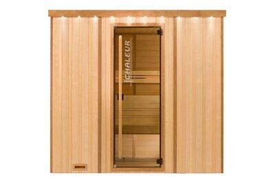 CHALEUR Hemlock Sauna 220x200cm