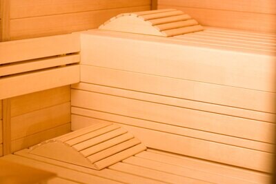 CHALEUR Hemlock Sauna 220x200cm