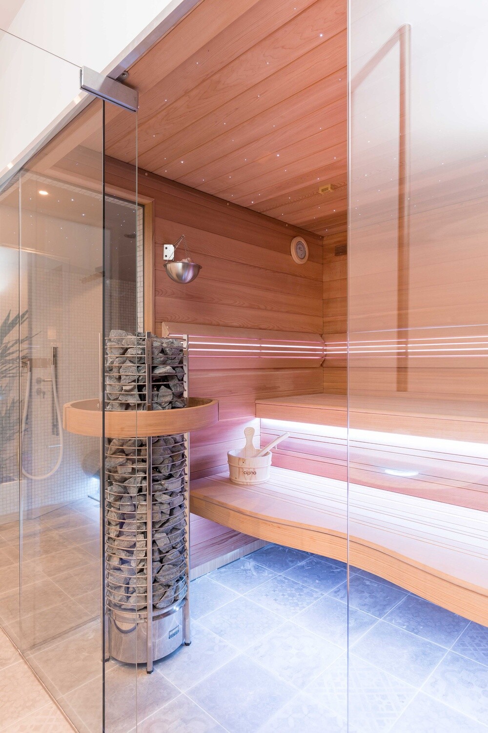 INTENS Sauna 210x210x198cm