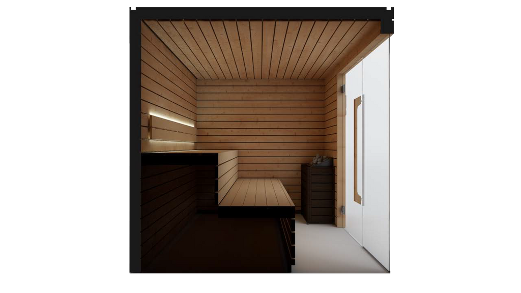 Be Well sauna 220 x 200
