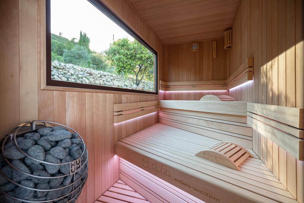 CHALEUR buiten Sauna 260cm x 210cm