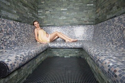 PRO Hamam CHALEUR de LUXE STEAMROOM L240 x D240 x H220cm